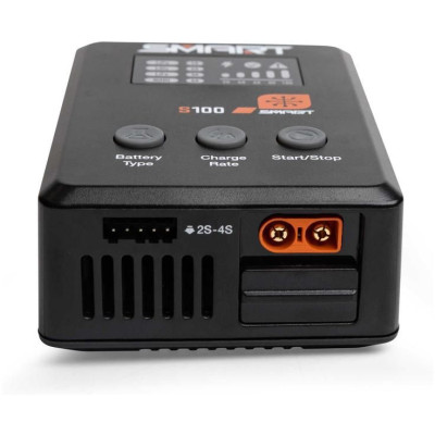 Spektrum Smart Powerstage Surface Bundle: 810mAh 2S 50C LiPo Battery (IC2) / S100 Charger / 65W Power Supply