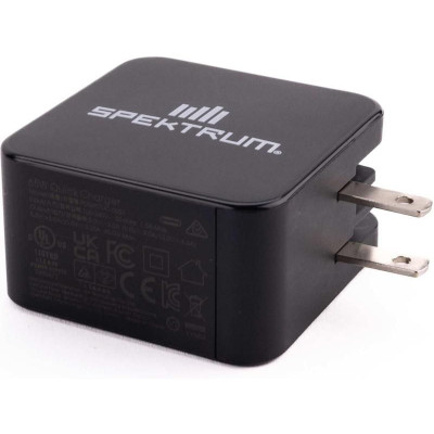 Spektrum Smart Powerstage Surface Bundle: 810mAh 2S 50C LiPo Battery (IC2) / S100 Charger / 65W Power Supply