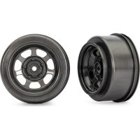 Traxxas tárcsafék 2.2/3.0" ovális grafitszürke (2 db) (2WD hátul, 4WD). Alkalmas a Traxxas Mud Boss RC autómodellhez. A meghajtó egy 12 mm-es hatszögletű.