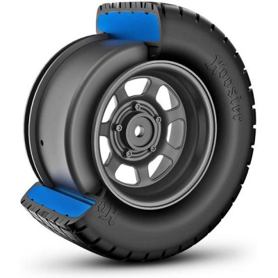 Traxxas kolo 2.2/3.0", disk dirt oval šedý, pneu Hoosier (2) (2WD přední)