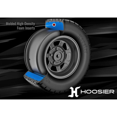 Traxxas kolo 2.2/3.0", disk dirt oval šedý, pneu Hoosier (2) (2WD přední)