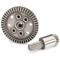 Tuning alkatrész Traxxas Mini Maxx / Mini XRT RC autómodellekhez: hátsó differenciálmű hajtókerekek (12T/47T). #10779-es modell cseréje.