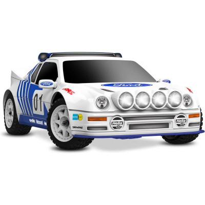 Traxxas Mini Rally Ford RS200 1:12 4WD VXL RTR červený