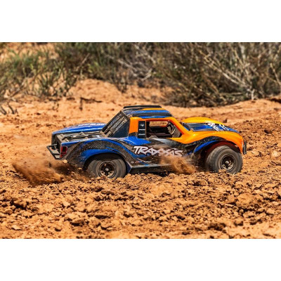 Traxxas Mini Slash 1:12 BL-2s 4WD RTR oranžový
