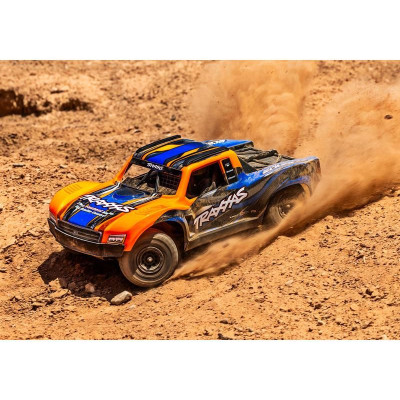 Traxxas Mini Slash 1:12 BL-2s 4WD RTR oranžový