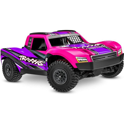Traxxas Mini Slash 1:12 BL-2s 4WD RTR růžový