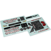 1:12-es Traxxas Mini Slash RC modellautó alkatrész: Mini Slash matricák.
