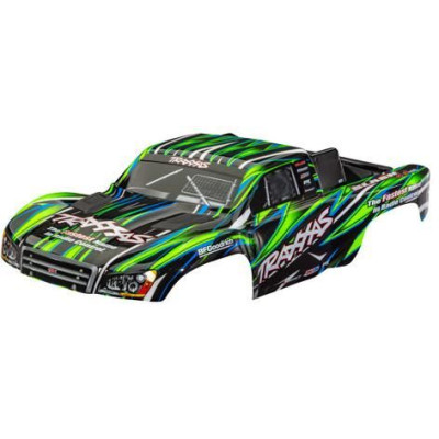 Traxxas karosérie Slash 4X4 zelená (bezsponková)