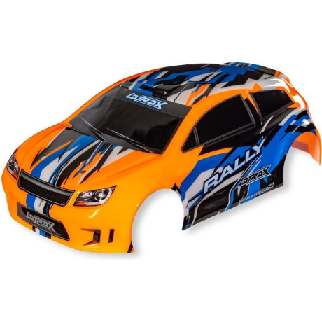 Traxxas karosérie oranžová: LaTrax Rally