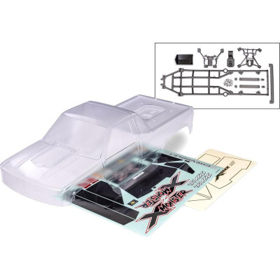 Traxxas karosérie X-Monster Chevrolet GMT400 CK HD čirá (pro X-Monster)