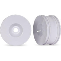 Traxxas 3.0"-os fehér tömör tárcsafék (2), Response Pro gumiabroncsokhoz 17 mm-es hordozóval. Első és hátsó tengelyre.