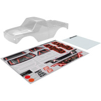 Arrma 1:10 RC autómodellek alkatrésze: festetlen karosszéria.