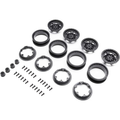 Axiális kerék Trail-Gear 1.9, beadlock gyűrű (4): SCX10III SR5