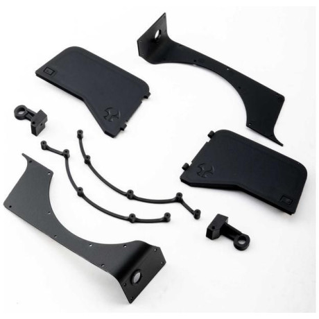 Axiális ajtók, sarkok, zsanérok: SCX10 III Jeep CJ-7