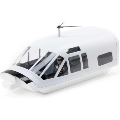E-flite kabin fehér, pilottal: RC-45J 1,5 m