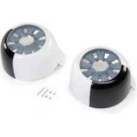 Alkatrész az E-flite Beechcraft RC-45J 1,5 m RC modellhez: motortér burkolat bal és jobb oldalon.