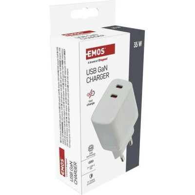 Síťový USB adaptér (zdroj) GaN PD 35W