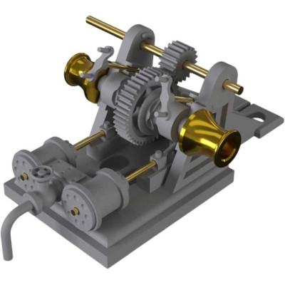 CALDERCRAFT Joffre 1:48 - horgonycsörlő 3D készlet