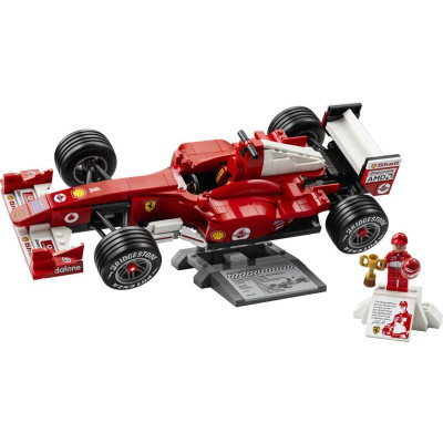LEGO Icons - Ferrari F2004 és Michael Schumacher