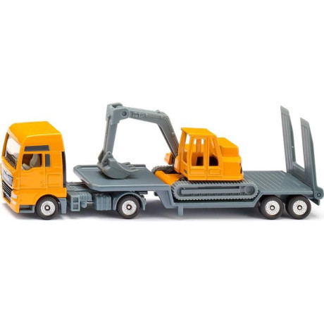 SIKU Blister - Traktor alvázzal és kotrógéppel