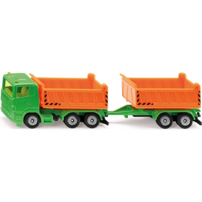 SIKU Blister - Teherautó billenő felépítménnyel és vonóhoroggal