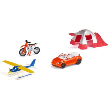 SIKU Super - szabadidős járművek és kiegészítők (készlet)