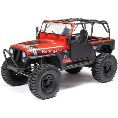 Axial SCX10 III Jeep CJ-7 1:10 4WD RTR piros