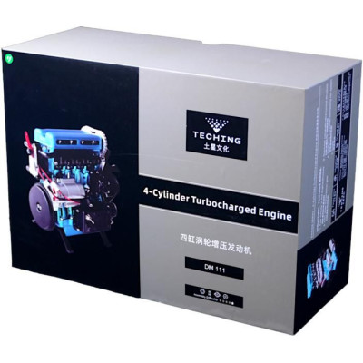 Teching čtyřválcový motor přeplňovaný