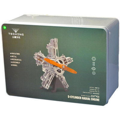 Teching hvězdicový motor pětiválcový