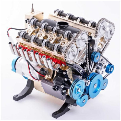 Teching motor V8