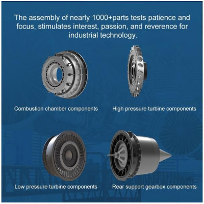 Teching proudový motor 1:10