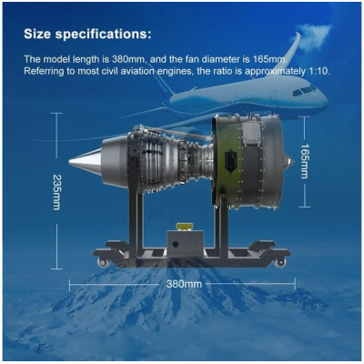 Teching proudový motor 1:10