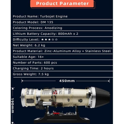 Teching proudový motor nízkoobtokový