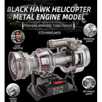 Teching trubohřídelový motor