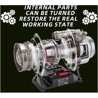 Teching trubohřídelový motor