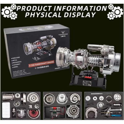 Teching trubohřídelový motor