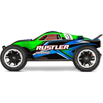 Traxxas Rustler 1:10 HD RTR modrý