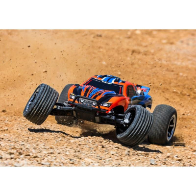 Traxxas Rustler 1:10 HD RTR oražový