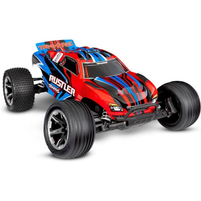 Traxxas Rustler 1:10 HD RTR oražový