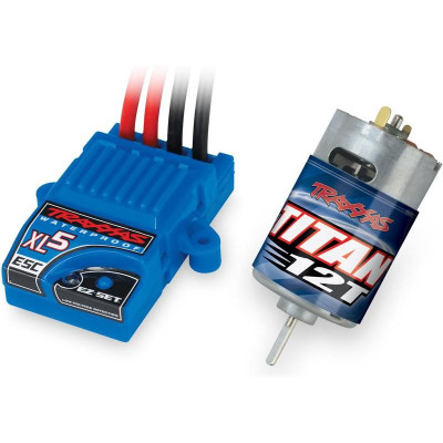 Traxxas Rustler 1:10 HD RTR oražový