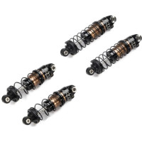 Pro-Line PowerStroke hangtompító (4 db) tuning alkatrész 1:24 - 1:28 Losi Micro-B/T RC autó modellekhez. Prémium lengéscsillapító nagy ellenállással, alumínium testtel és állító anyával, simább csillapítással és tuning lehetőséggel. 2 szett rugó különböző merevséggel. Légtelenítő csavar. Gravírozott logó.