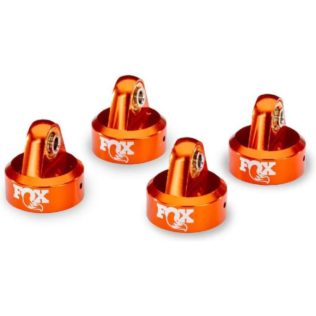 Traxxas hlava tlumiče GTR oranžová Fox (4)