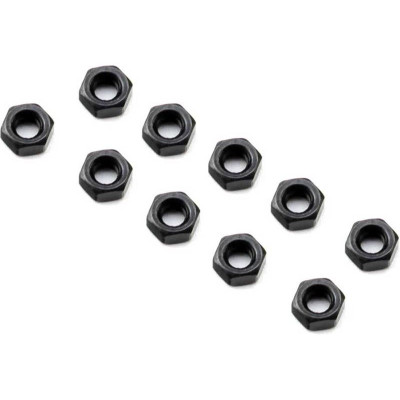 Axial matice M3 nízká, černá (10)