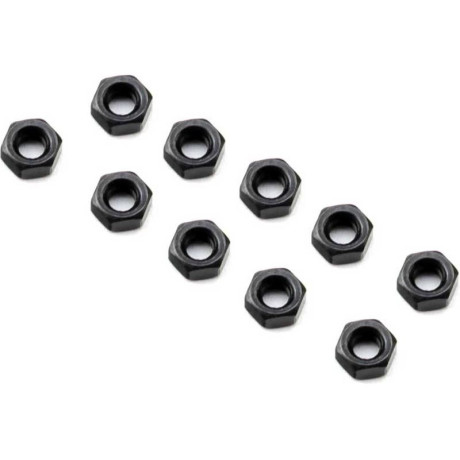 Axial matice M3 nízká, černá (10)