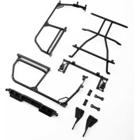 Alkatrész az Axial SCX10 III Jeep CJ-7 RC modellautóhoz: karosszériaváz. Hivatalos Genright Off Road licenccel.