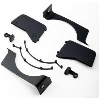 Axial SCX10 III Jeep CJ-7 RC modellautó alkatrész: ajtók, sarkok, zsanérok. Bal és jobb oldalra.