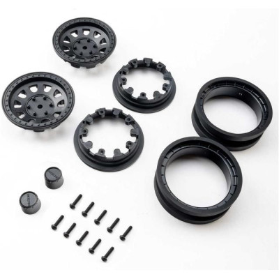 Axial disk 1.9 Raceline Daytona Beadlock, černý (2)