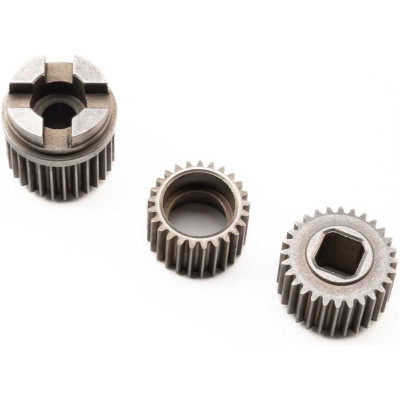 Axial ozubená kola rozdělovací převodovky, kovová: SCX10 III