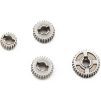 Alkatrész Axial SCX10 III RC autómodellekhez: 20T, 27T és 34T fogaskerekek fémből. 48DP fogaskerék modul.