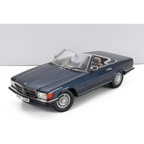 12ART FINE MODEL CARS MERCEDES BENZ SL-CLASS 380SL (R107) 1983 - BLUE MET 1/12